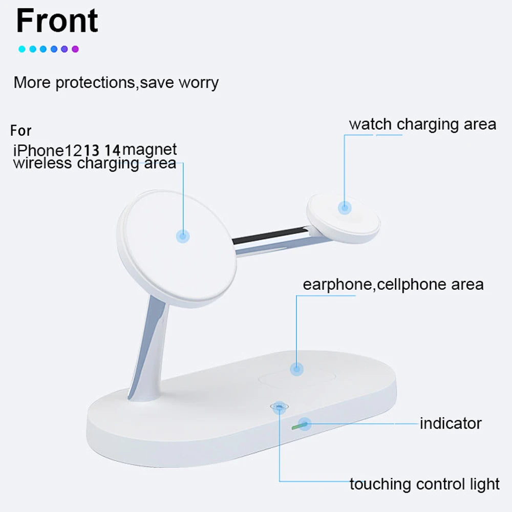 Viper 3-in-1 Wireless Charging Station