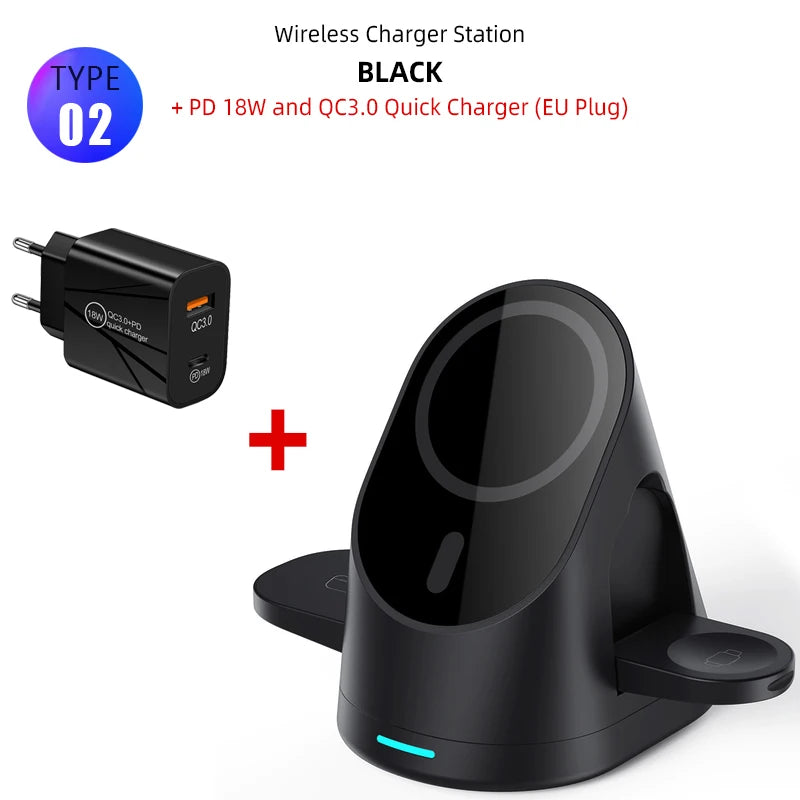 Viper 3-in-1 Wireless Charging Station