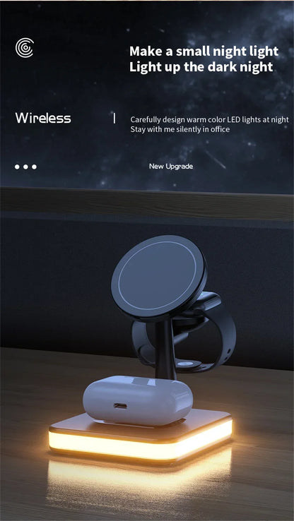 Viper 3-in-1 Wireless Charging Station