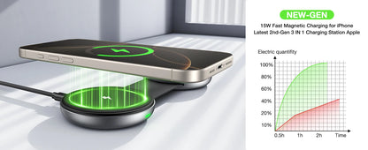 Viper 3-in-1 Wireless Charging Station