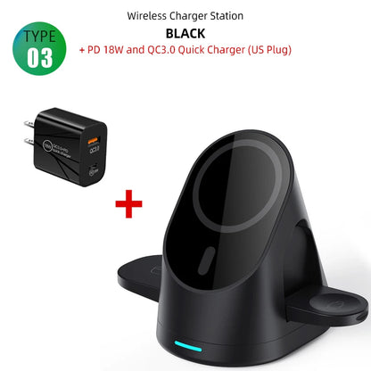 Viper 3-in-1 Wireless Charging Station