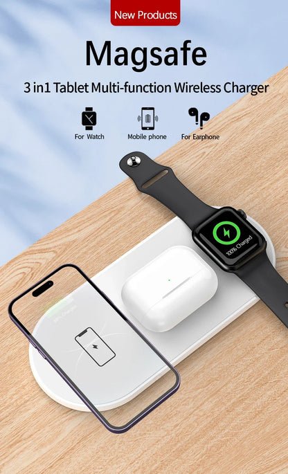 Viper 3-in-1 Wireless Charging Station