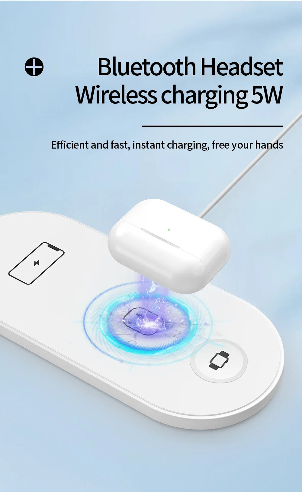 Viper 3-in-1 Wireless Charging Station