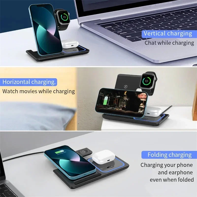 Viper 3-in-1 Wireless Charging Station