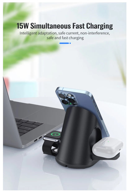 Viper 3-in-1 Wireless Charging Station