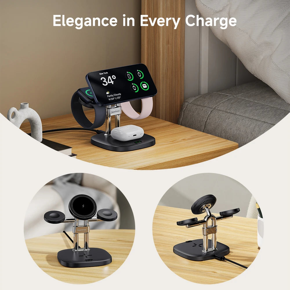 Viper 3-in-1 Wireless Charging Station