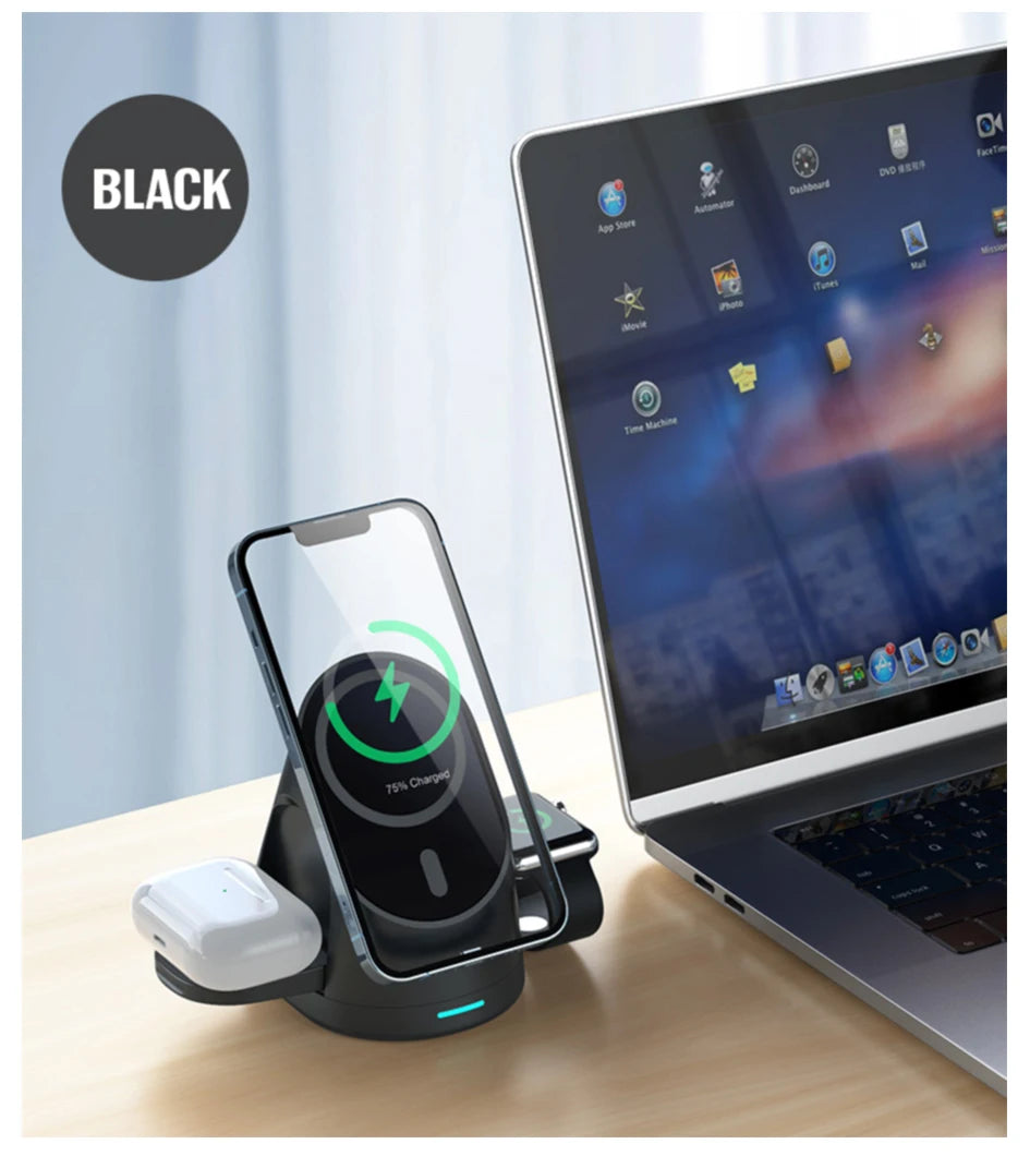 Viper 3-in-1 Wireless Charging Station