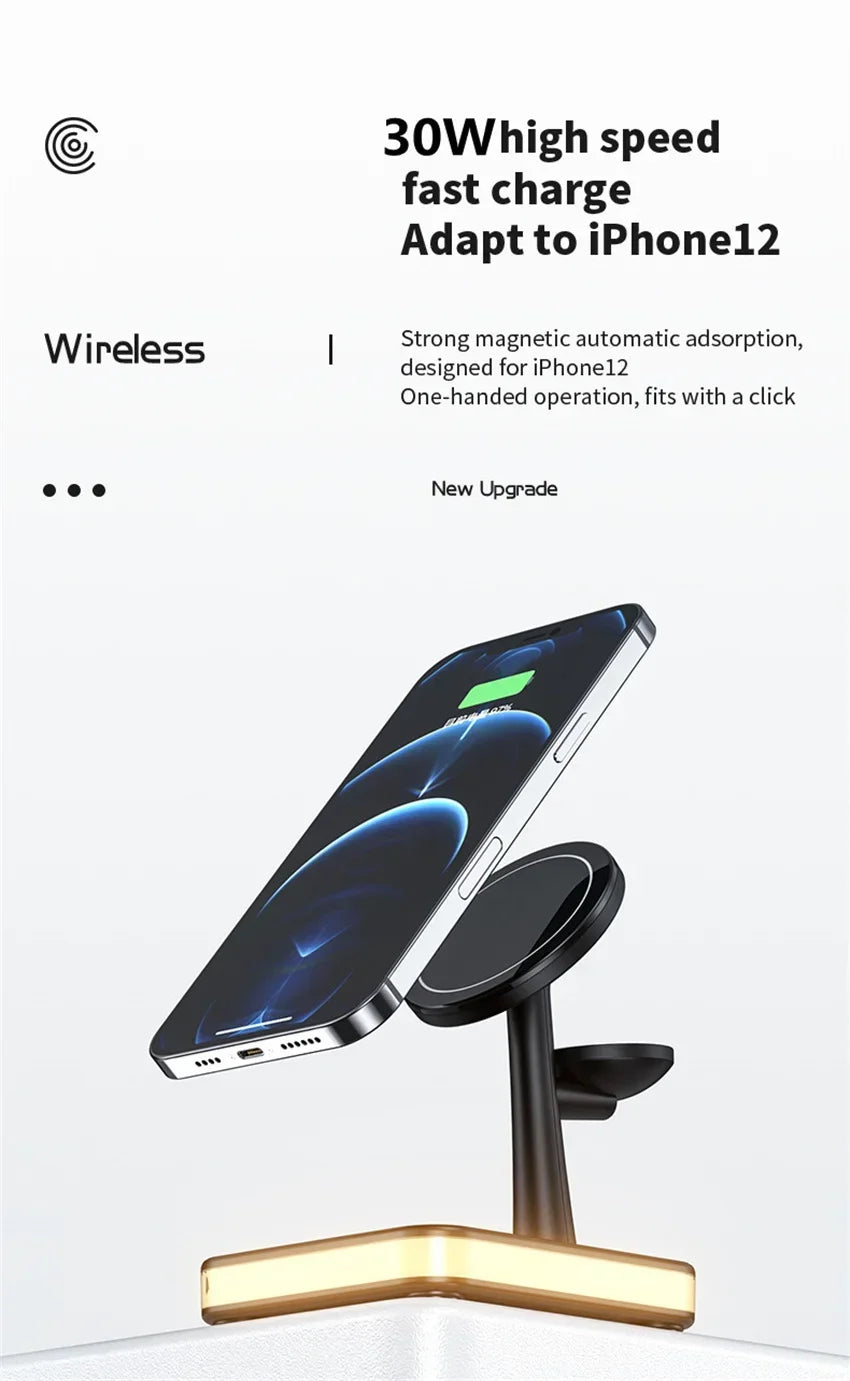 Viper 3-in-1 Wireless Charging Station