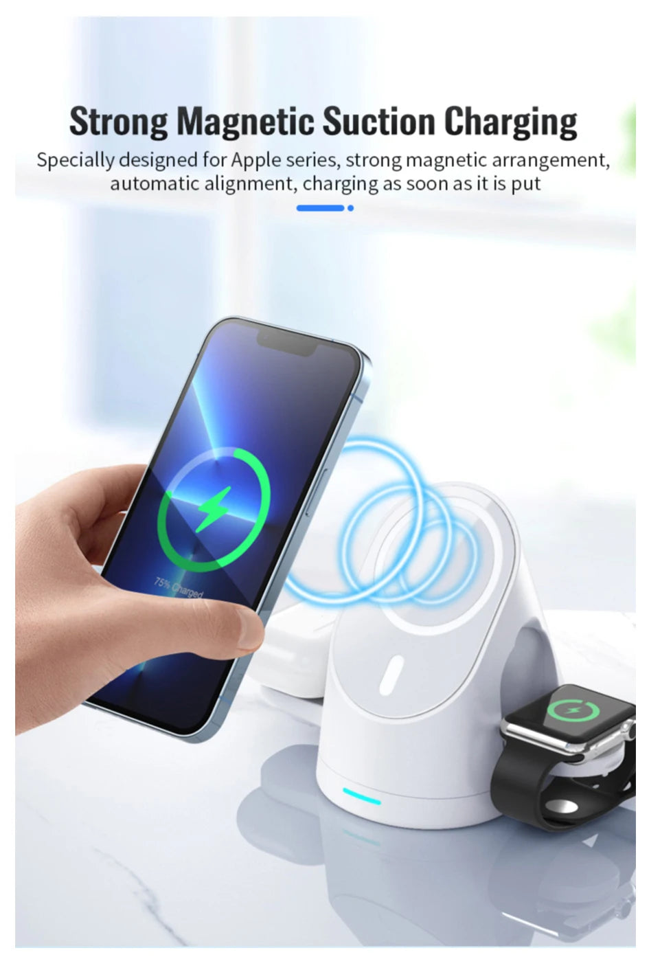 Viper 3-in-1 Wireless Charging Station